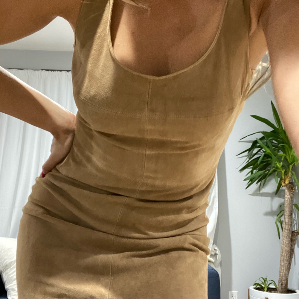 Bailey 44 suede mini dress